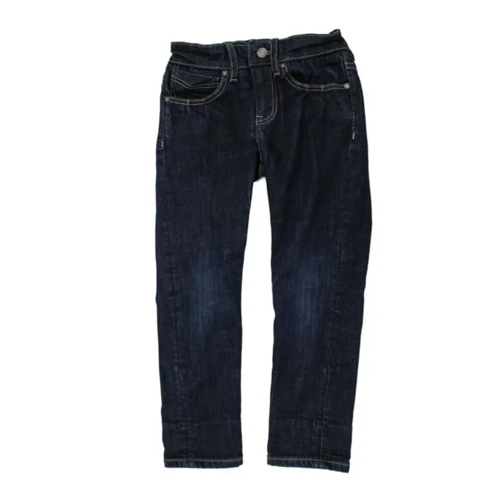 Burberry Children Childrens Boys Skinny Leg Jeans Blue Cotton Size 4
